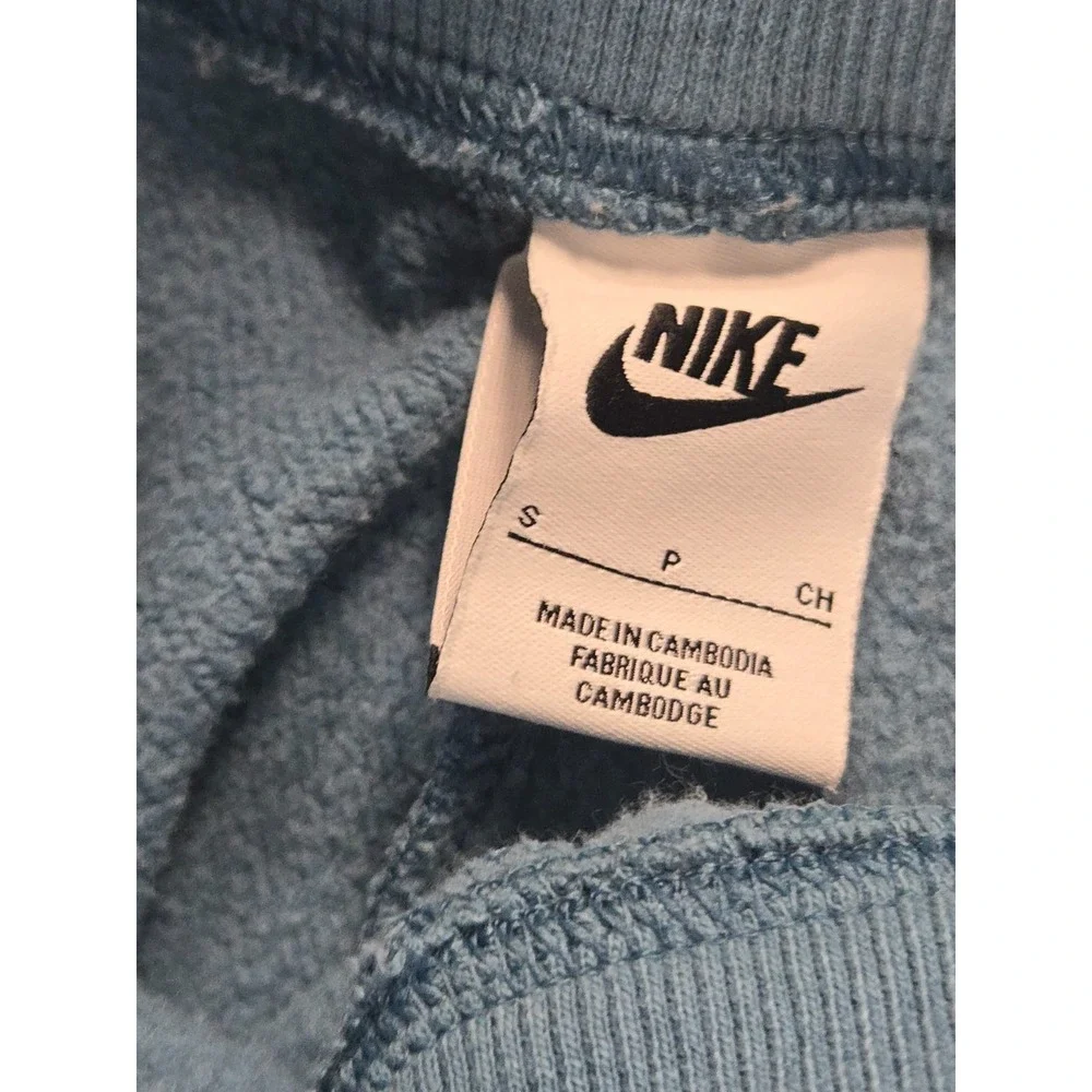 Nike Sportswear Phoenix Fleece Blue High-Waisted Oversized Sweatpants Sz S